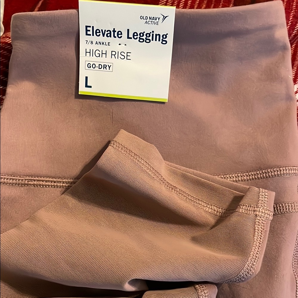 Old Navy Active 7/8 Ankle Leggings - Dusty Pink